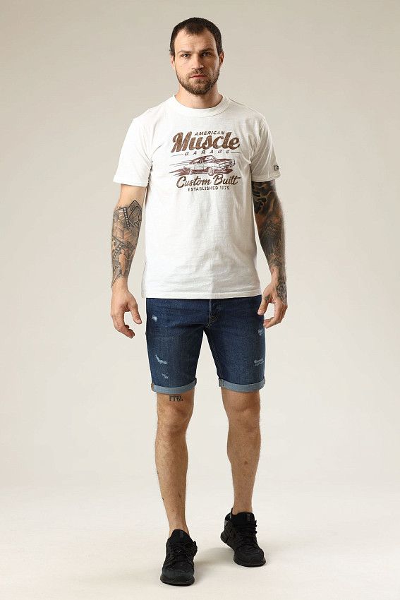 Шорты джинсовые Jack &amp; Jones Синий