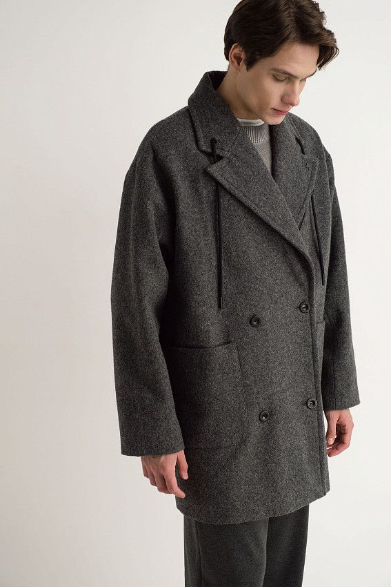 Пальто The Hills Серый