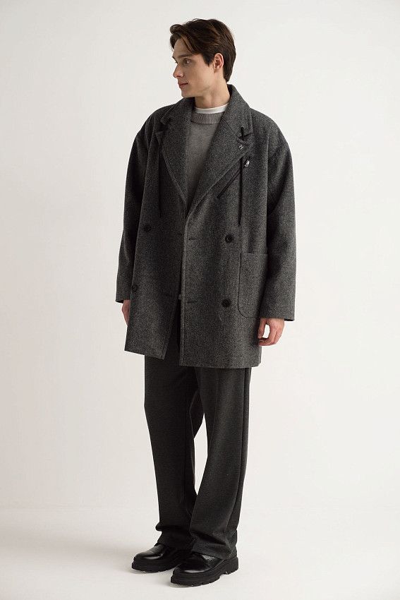 Пальто The Hills Серый