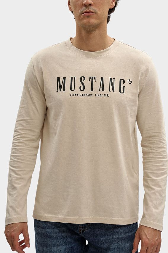 Лонгслив Mustang Бежевый