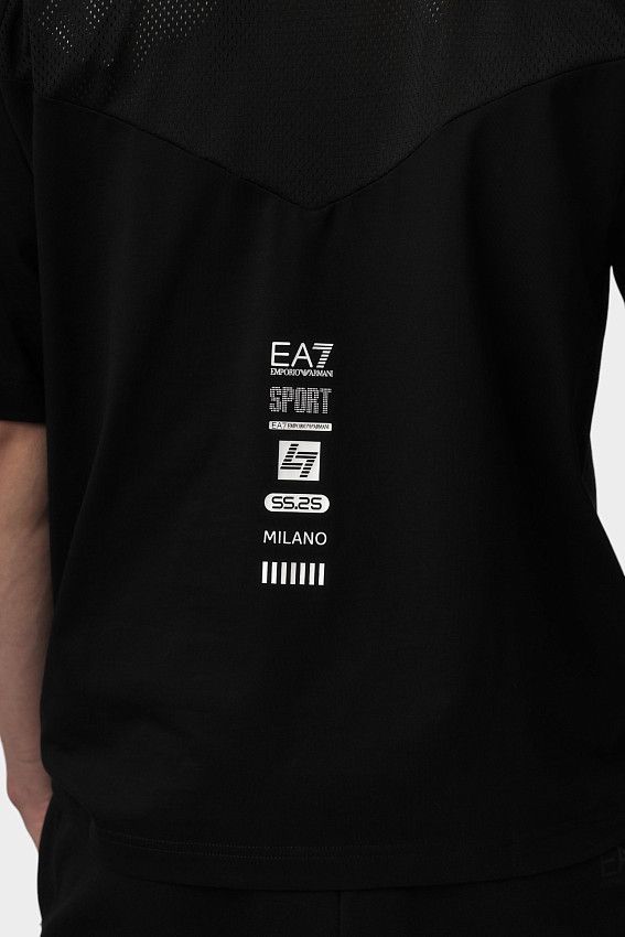 Футболка EA7 Черный