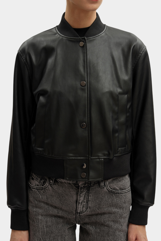 XW001432_AF16618 куртка кожаная armani exchange 