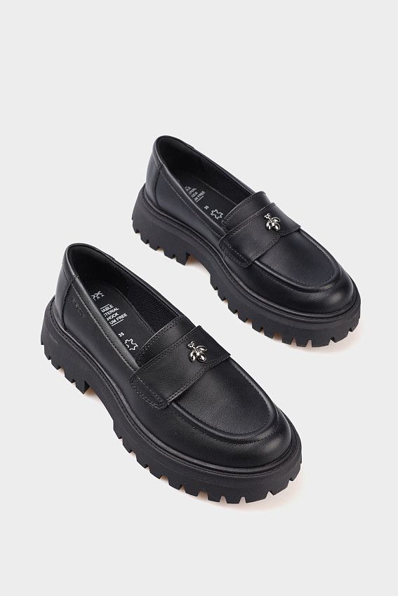 Лоферы Geox Черный