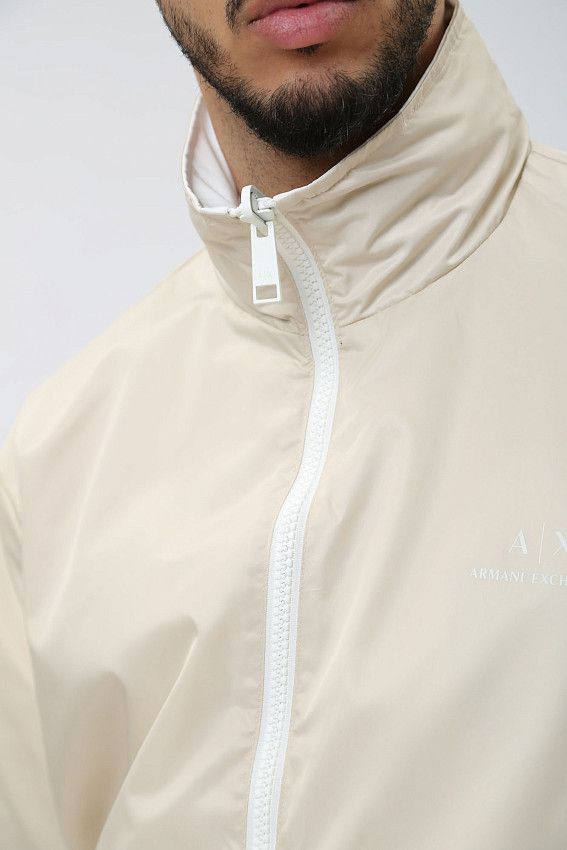 Ветровка двусторонняя Armani Exchange Белый