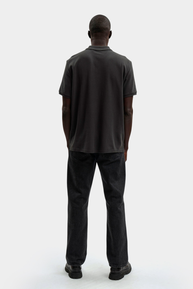 1017408 Поло Mustang Черный