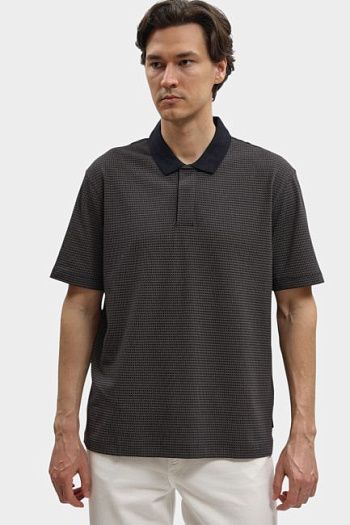 Поло из хлопка Armani Exchange