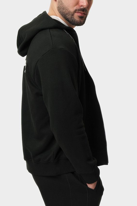 Толстовка с капюшоном Armani Exchange Черный