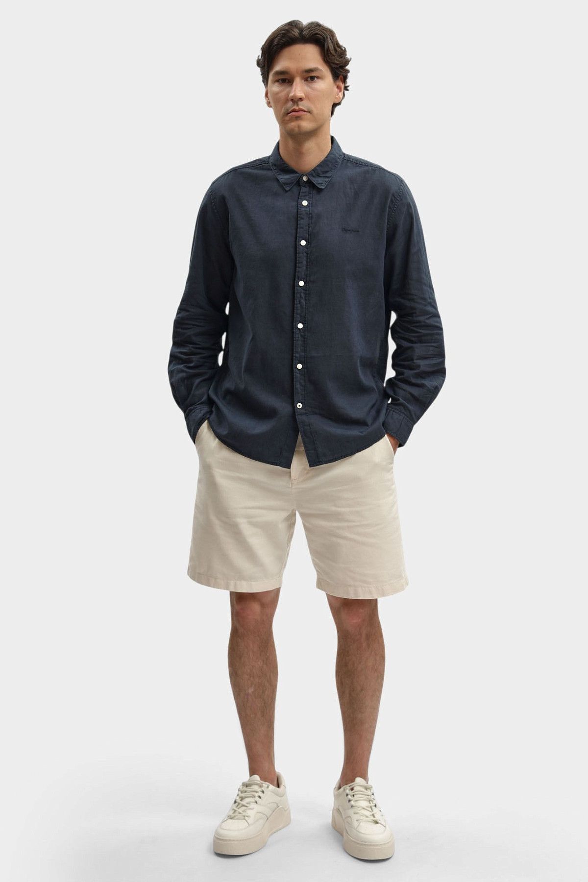 Рубашка Pepe Jeans Синий