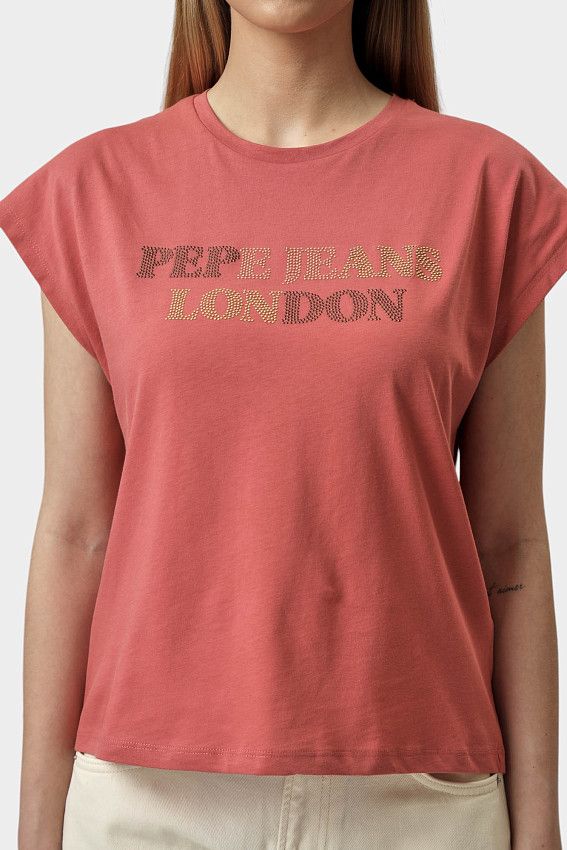 Футболка Pepe Jeans Розовый