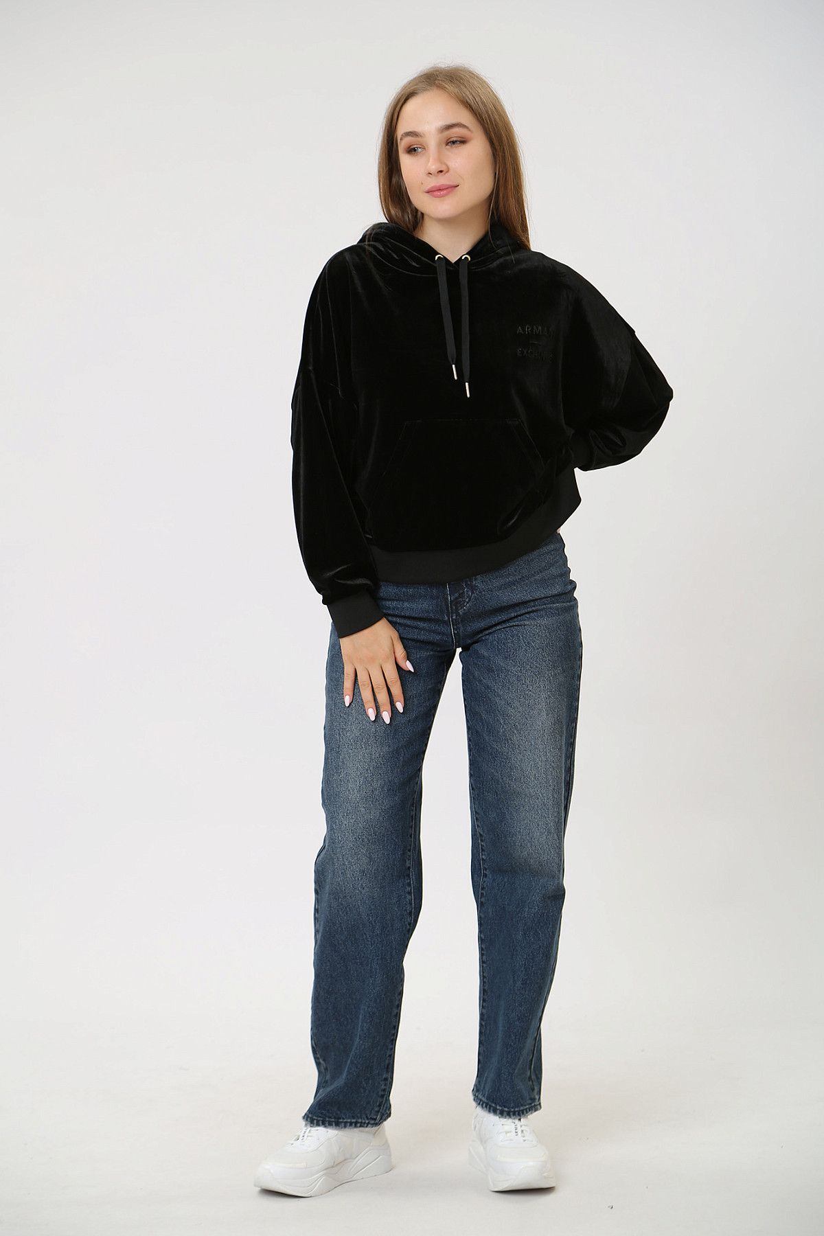 Худи Armani Exchange Черный
