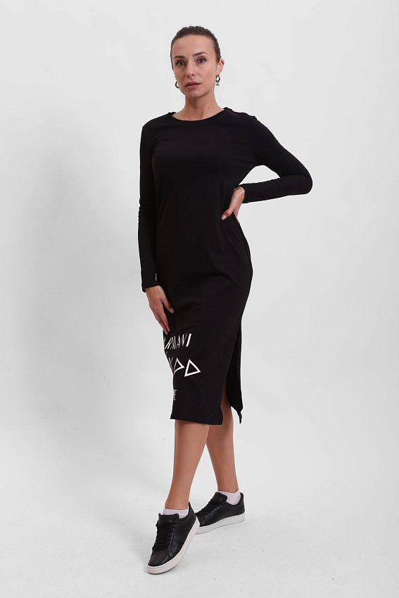 Платье Armani Exchange Черный