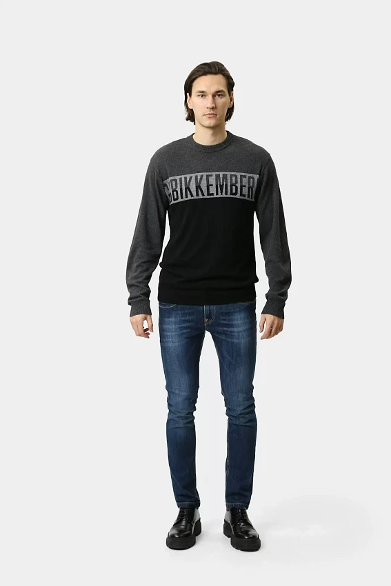 Джемпер Bikkembergs Черный