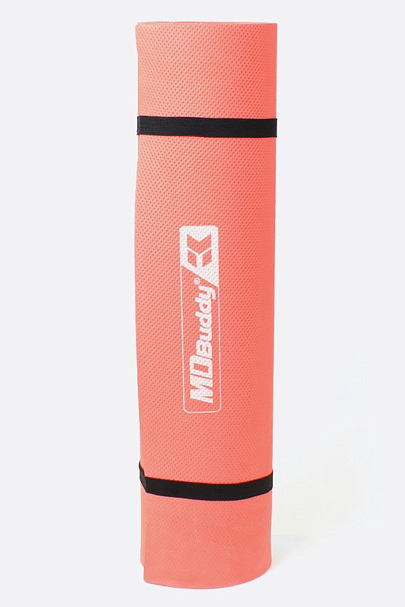 Коврик фитнесс Mdbuddy Красный