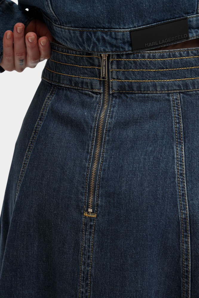 B1W12014 юбка джинсовая karl lagerfeld 