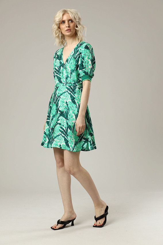 Платье Armani Exchange Зеленый