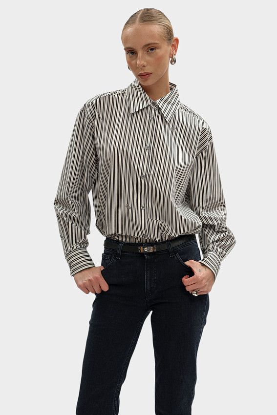 Рубашка Trussardi Голубой