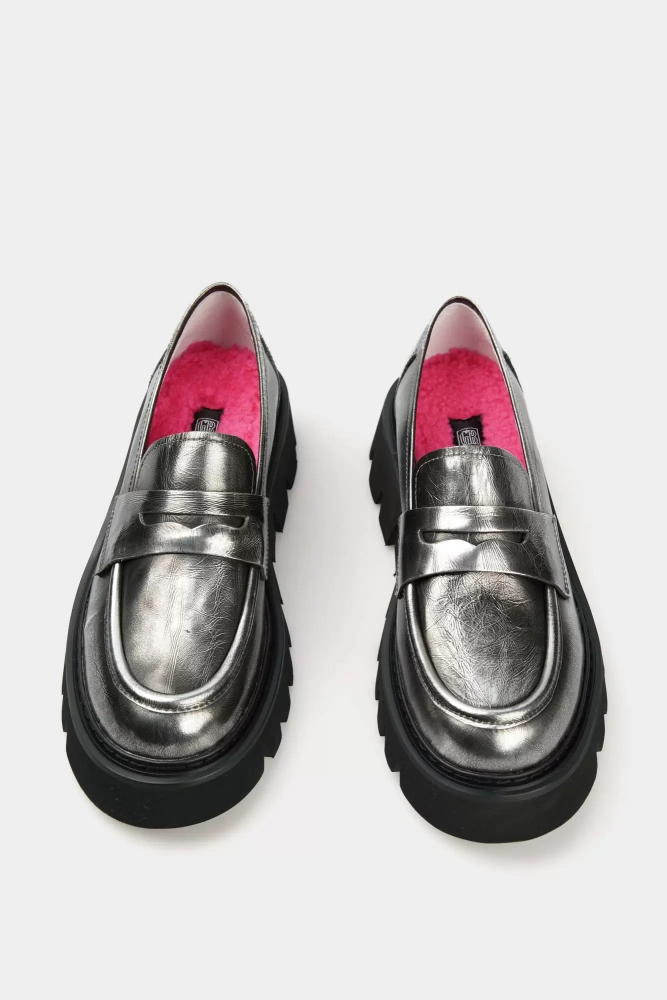 GL5537-370 Лоферы Graciana Серебряный