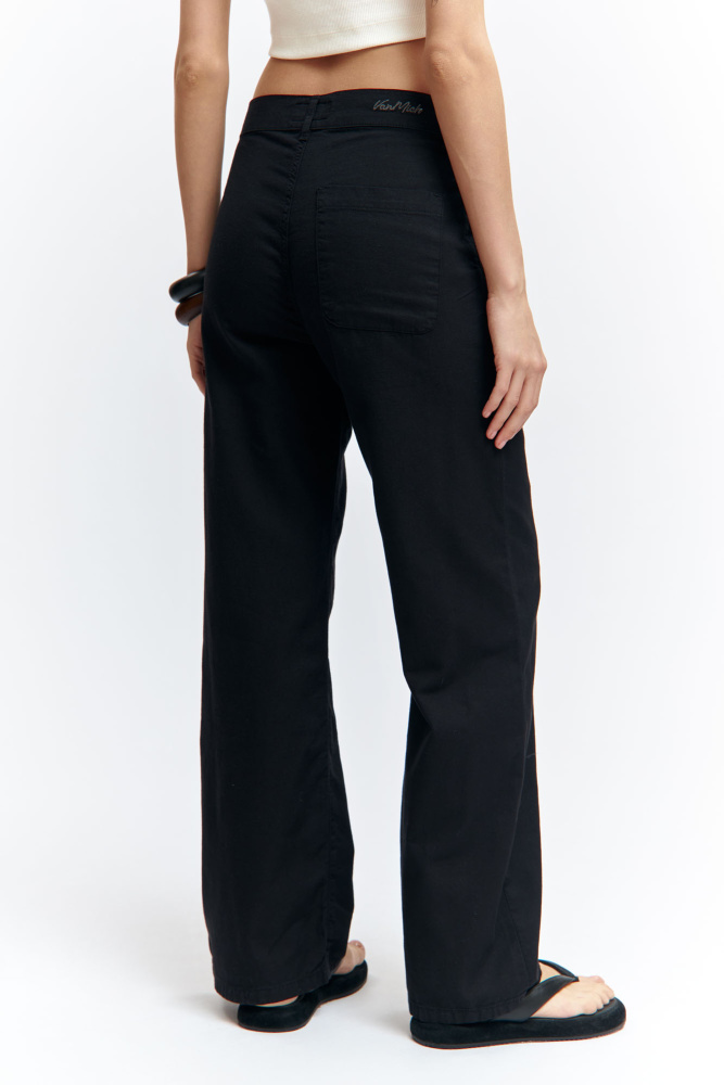 VW-OMA-55-447 брюки льняные van mich 