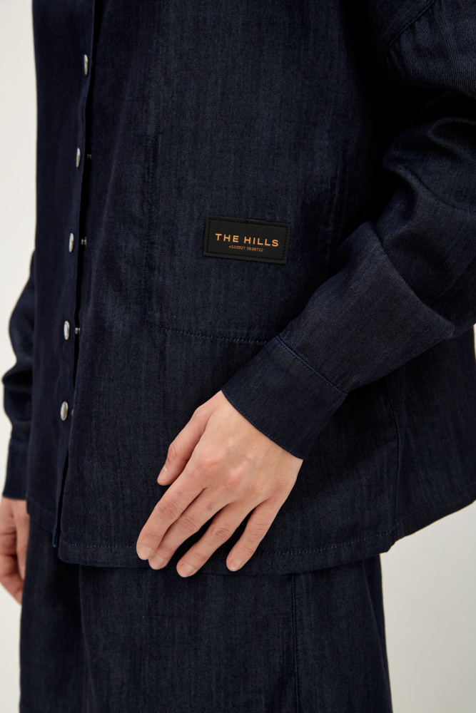 W-241-TK-56-1037 рубашка джинсовая the hills 