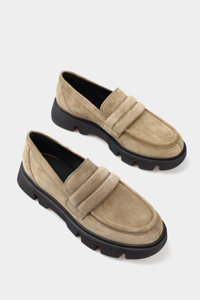 D46UAC00022C Лоферы Geox Зеленый