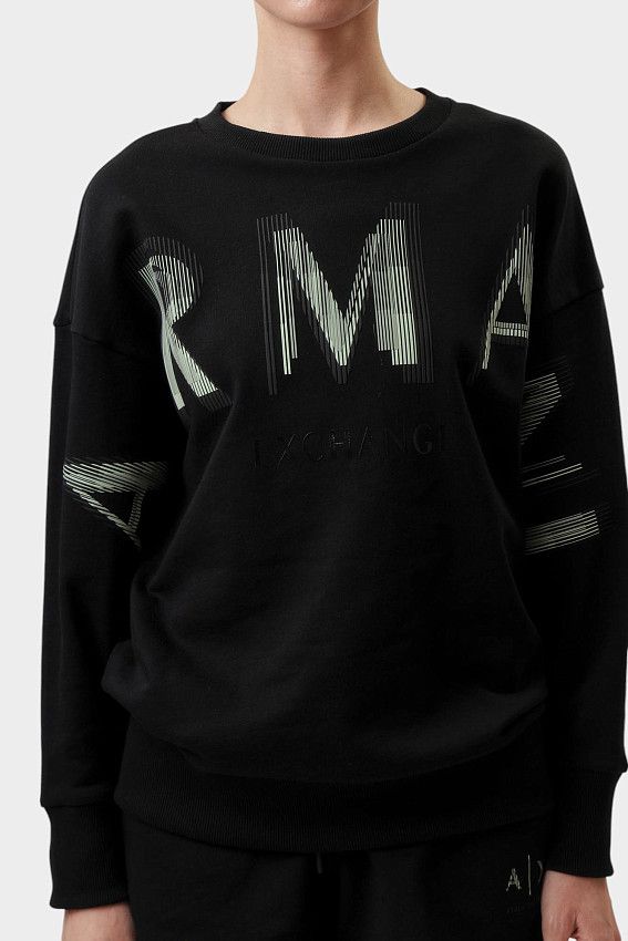Свитшот Armani Exchange Черный