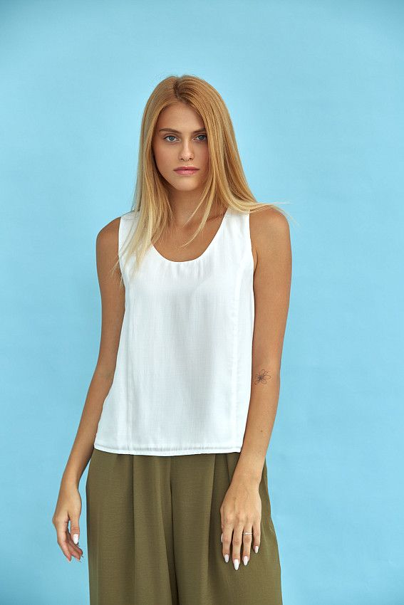 Топ The Hills Белый