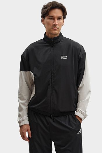 Костюм спортивный черный EA7