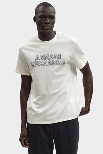 Футболка из хлопка Armani Exchange