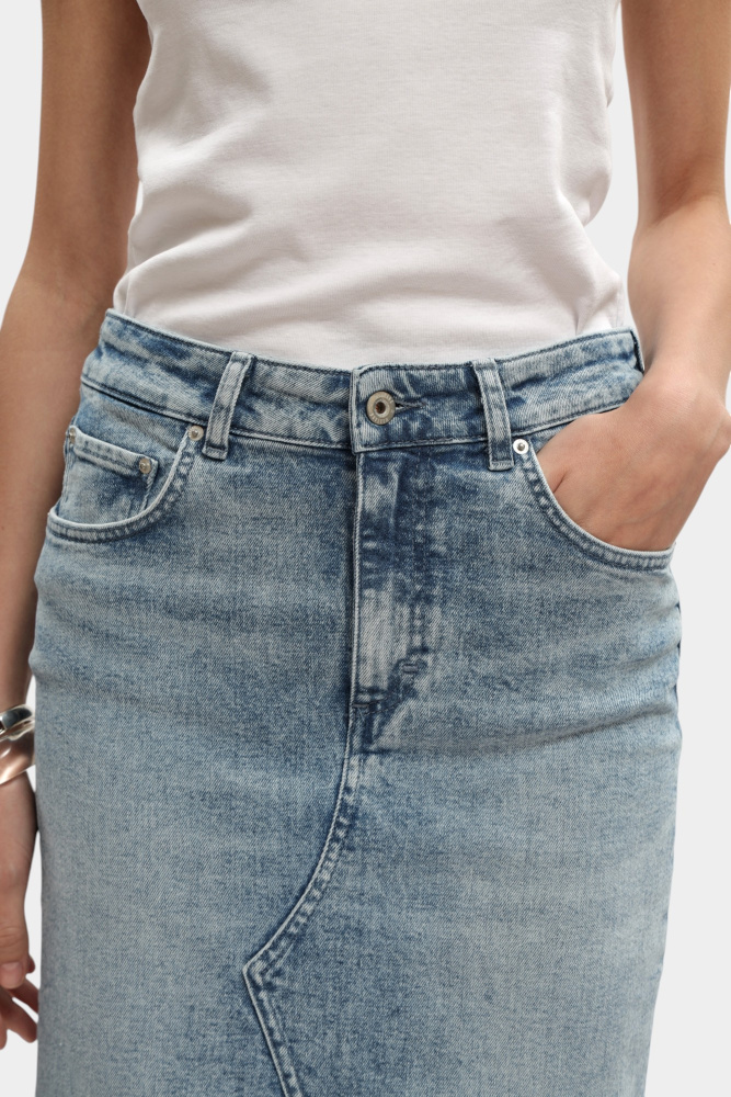 1016225-5000 юбка джинсовая mustang 