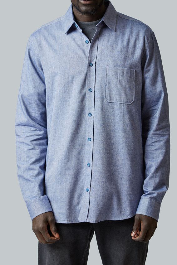 Рубашка с длинным рукавом Van Mich Фиолетовый