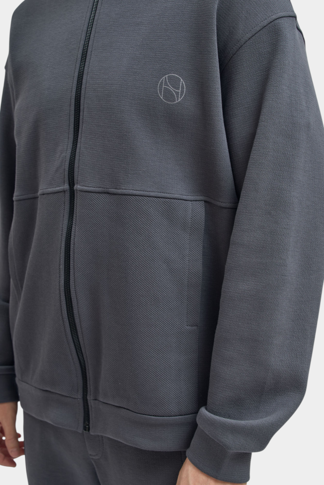 M-261-P-20-1401 Толстовка The Hills Серый