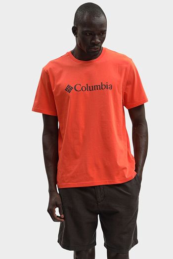 Футболка хлопковая оранжевая Columbia