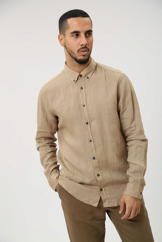 Сорочка д/р Strellson Бежевый