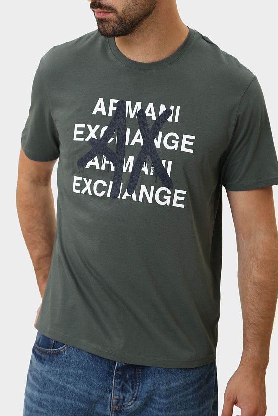 Футболка Armani Exchange Зеленый