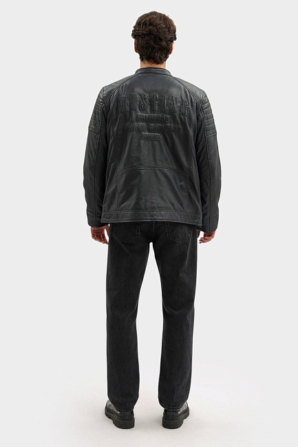 Куртка кожаная Mustang