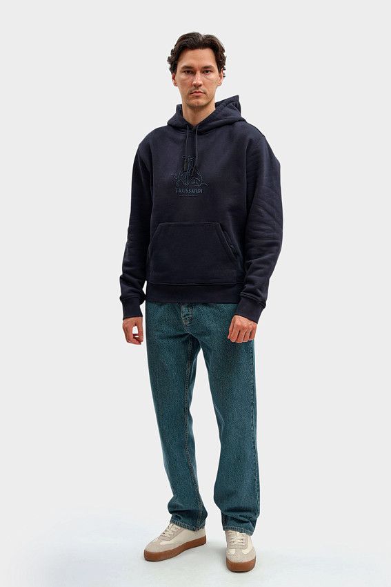 Худи Trussardi Синий
