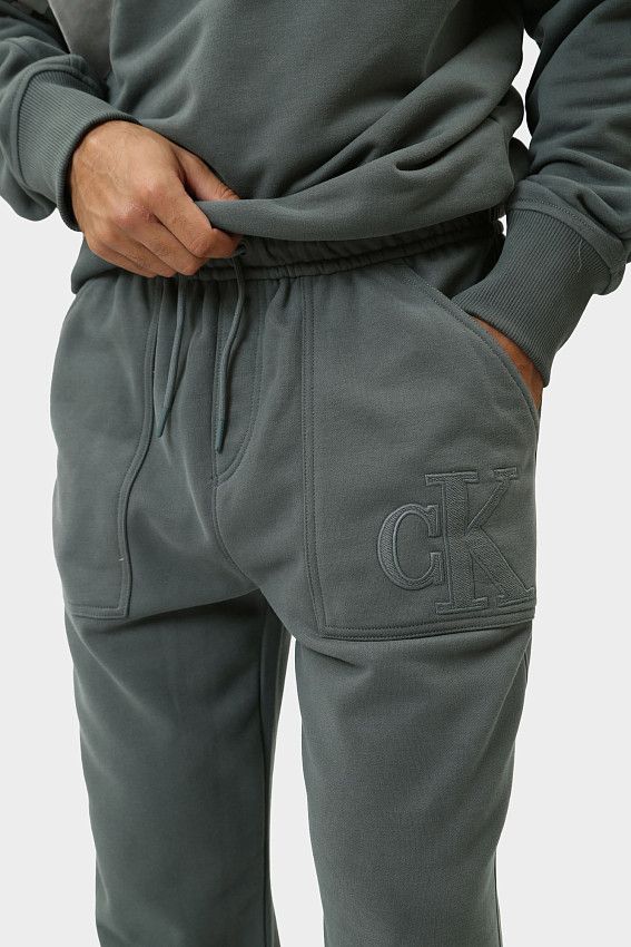 Брюки спортивные Calvin Klein Jeans Зеленый