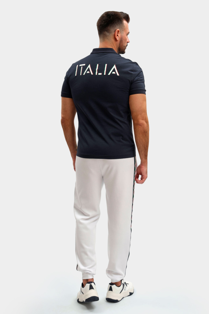 7M001862_AF12503 Поло EA7 Синий