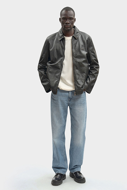 Куртка кожаная Mustang