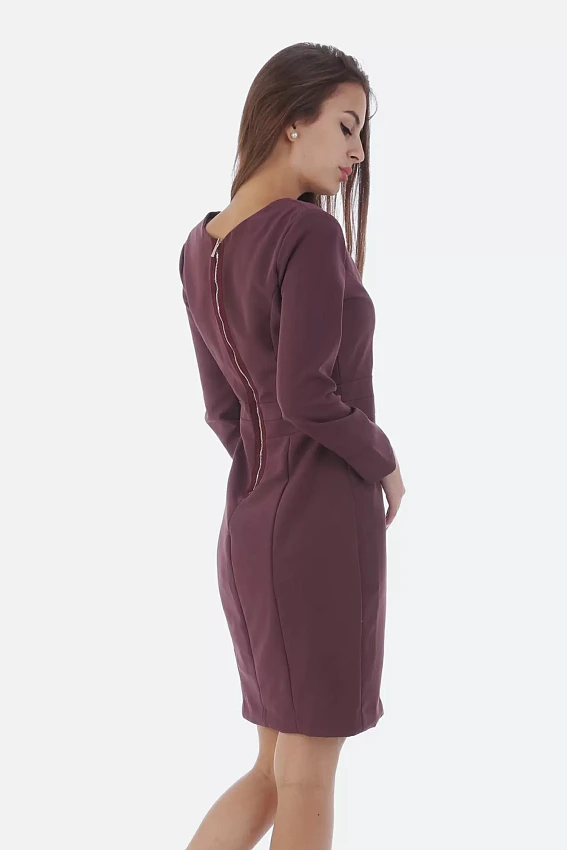 Платье Armani Exchange Бордовый