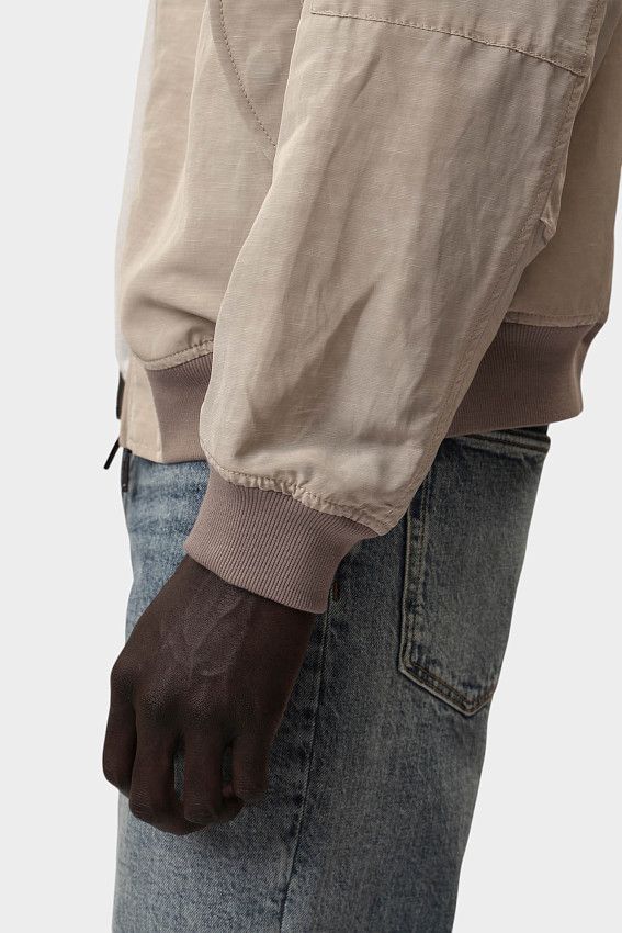 Бомбер Emporio Armani Серый