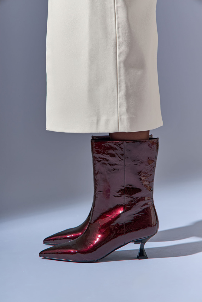 RP-L25910-802 Ботильоны закрытые Red Pin Бордовый