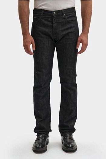 Джинсы прямые черные Emporio Armani