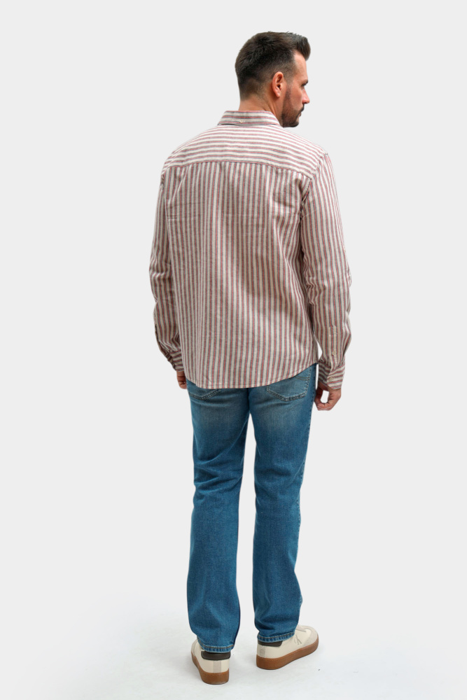 1017540 Рубашка Mustang Красный