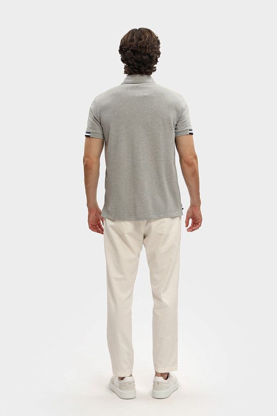 Поло Geox Серый