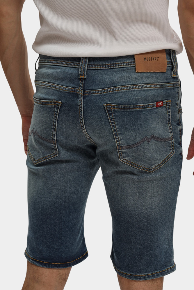 1016349-5000 Шорты джинсовые Mustang Синий