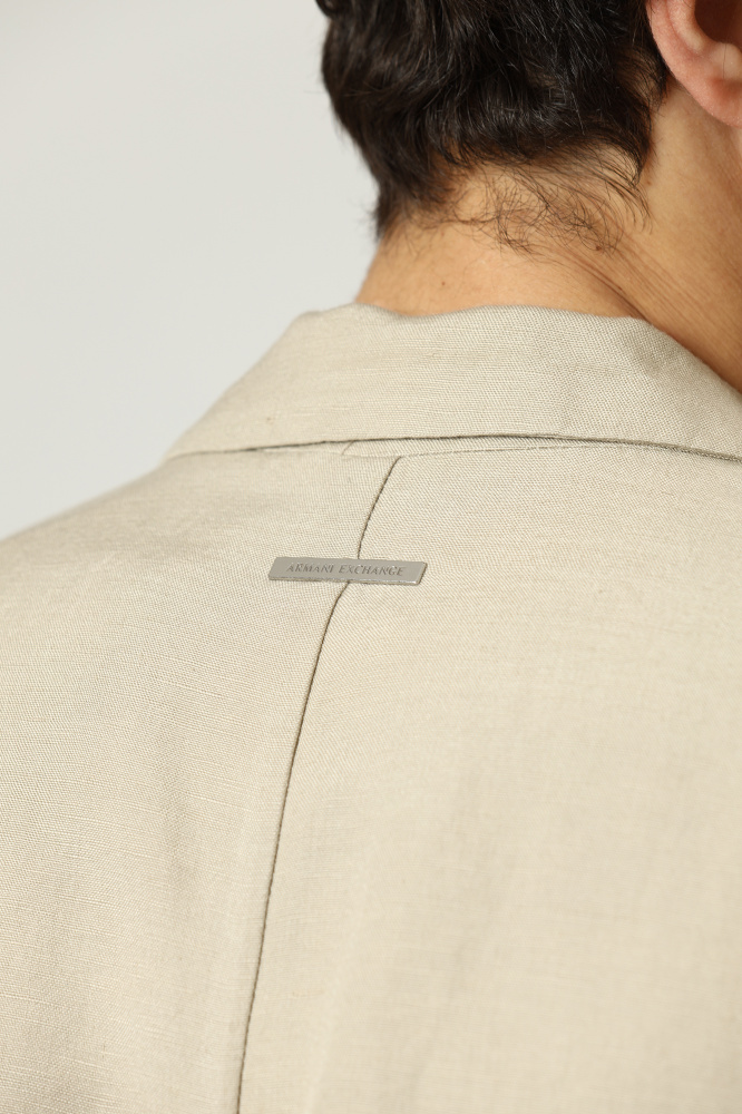 3KZG42_ZNFNZ Пиджак Armani Exchange Бежевый