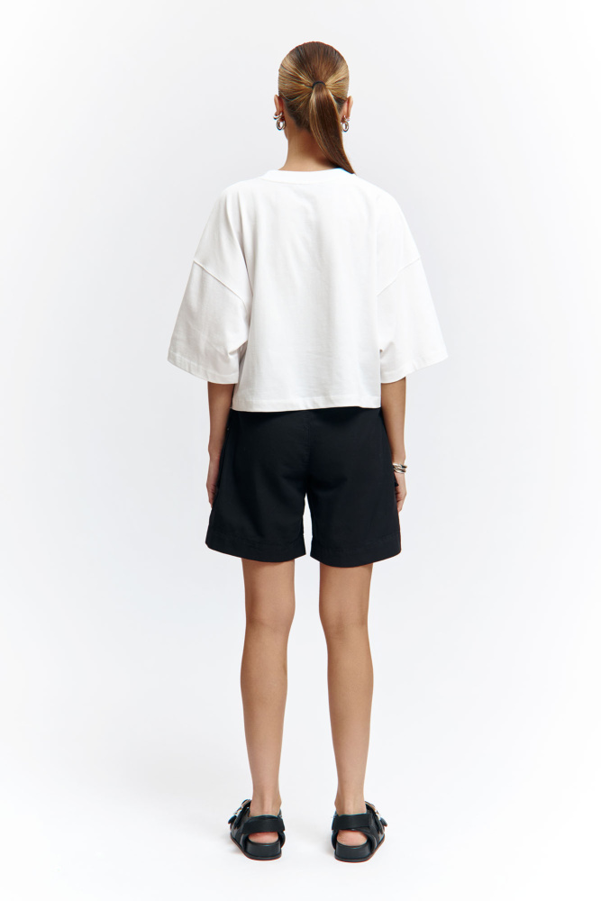 VW-OMA-55-443 шорты льняные van mich 