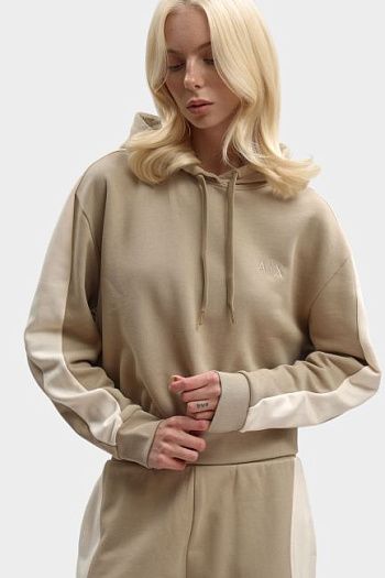 Свитшот из хлопка Armani Exchange