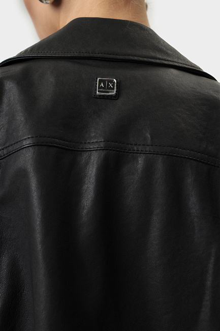 Куртка кожаная Armani Exchange